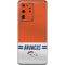 NFL Denver Broncos White Striped Galaxy S20 Ultra 5G Skin